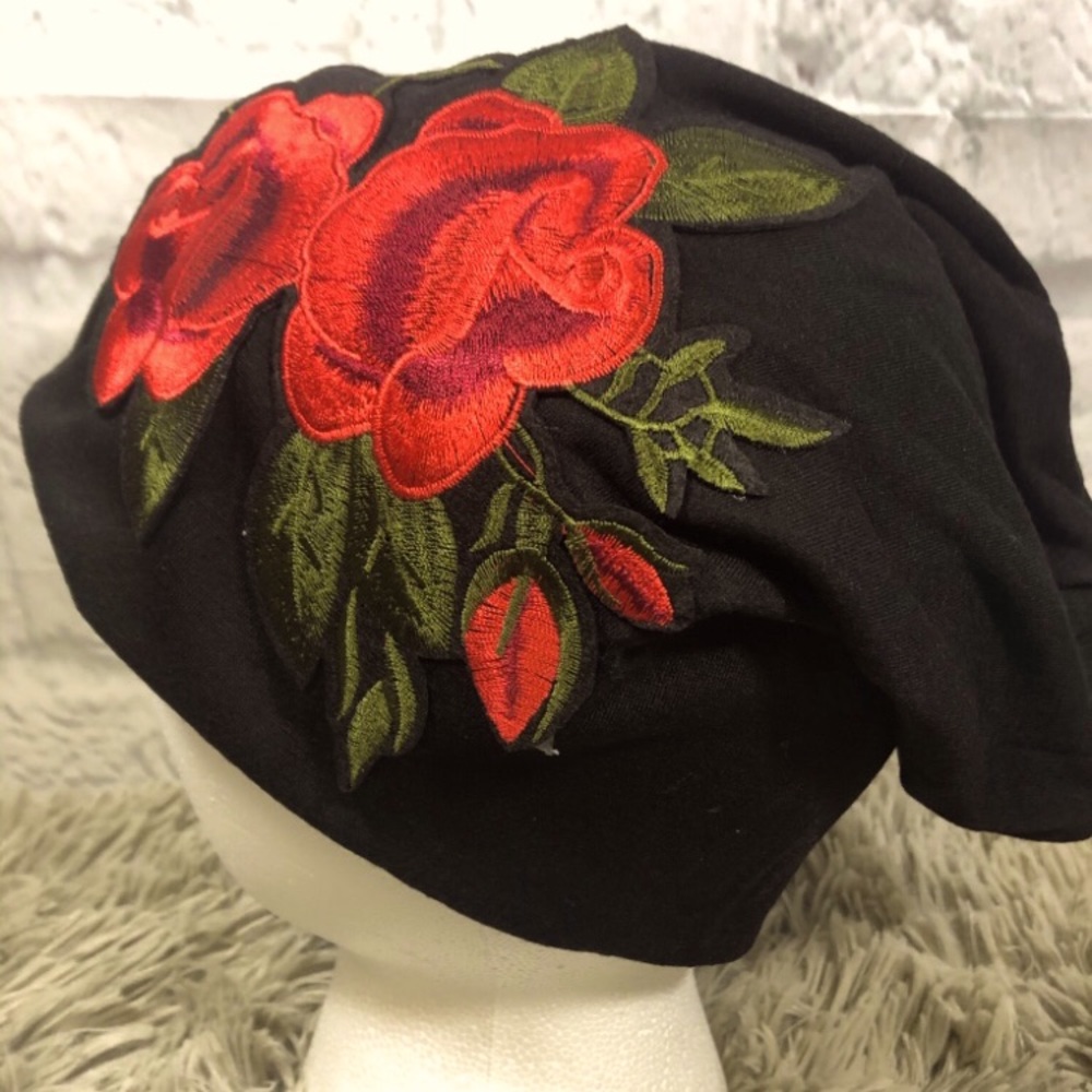 Embroidered Beanie